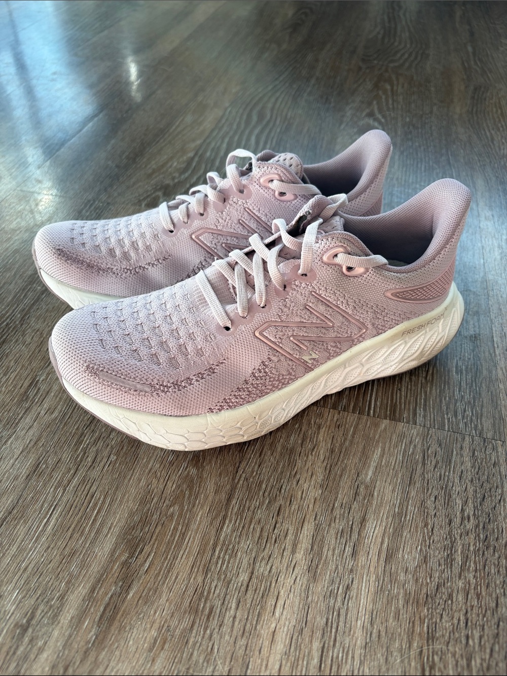 New Balance 1080v12 Women’s Pink Running Sneakers